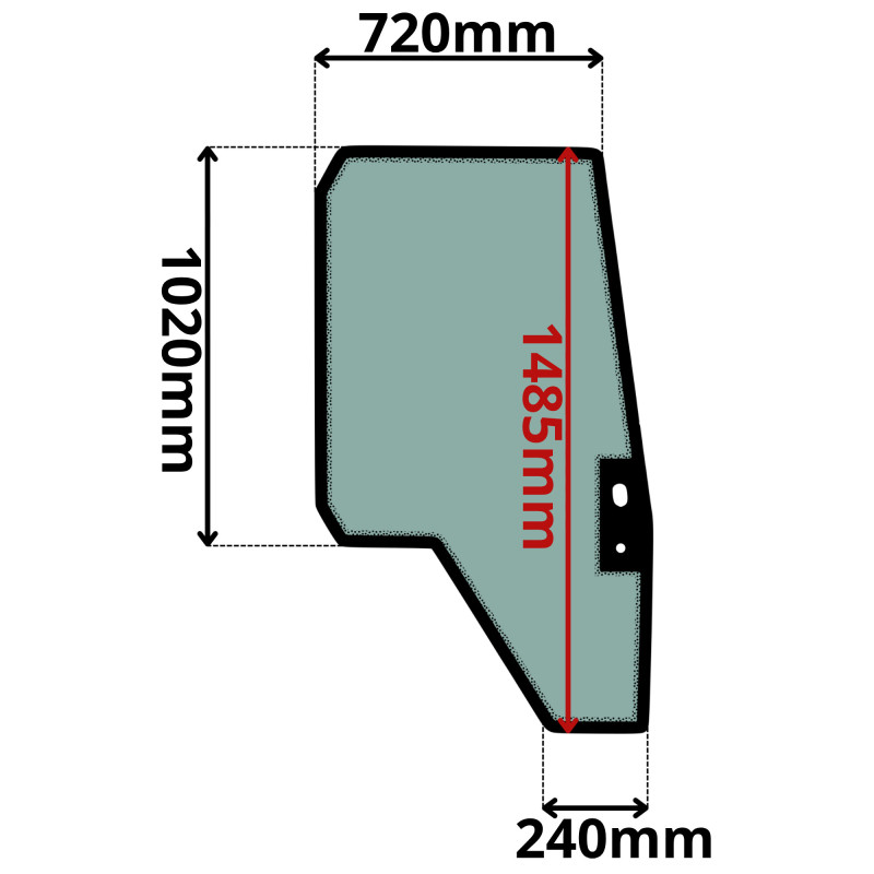 SZYBA PRAWA DRZWI MF (G-0417)-SITODRUK