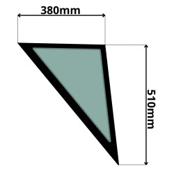 SZYBA PRAWA DOLNA BOK KOMATSU PC (K-0471)-SITDORUK