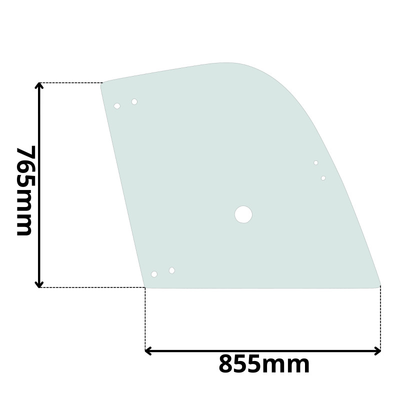 SZYBA BOCZNA BOK PRAWA UCHYLNA KRAMER (G-0412)