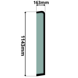 SZYBA LEWA PRZEDNIA LIEBHERR (5229)-SITODRUK