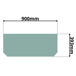 SZYBA DACHOWA TEREX YANMAR SCHAEFF KOBELCO (K-0030)
