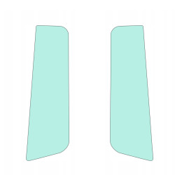 SZYBA BOCZNA NAROŻNA CAT 416-438 416B-446B (0429)