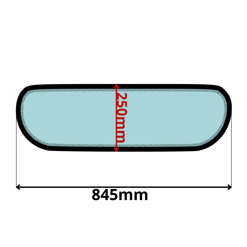 SZYBA DOLNA PRZÓD CZOŁOWA BOBCAT 322G-435G E14 E16 (0285)-SITODRUK