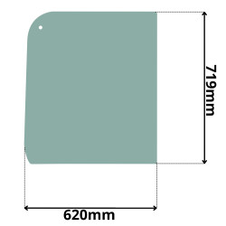 SZYBA BOCZNA PRAWA TYLNA VOLVO G-0228 (G-0228)