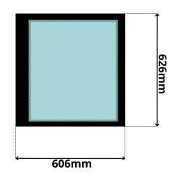 SZYBA TYLNA VOLVO (G-0221)-SITODRUK