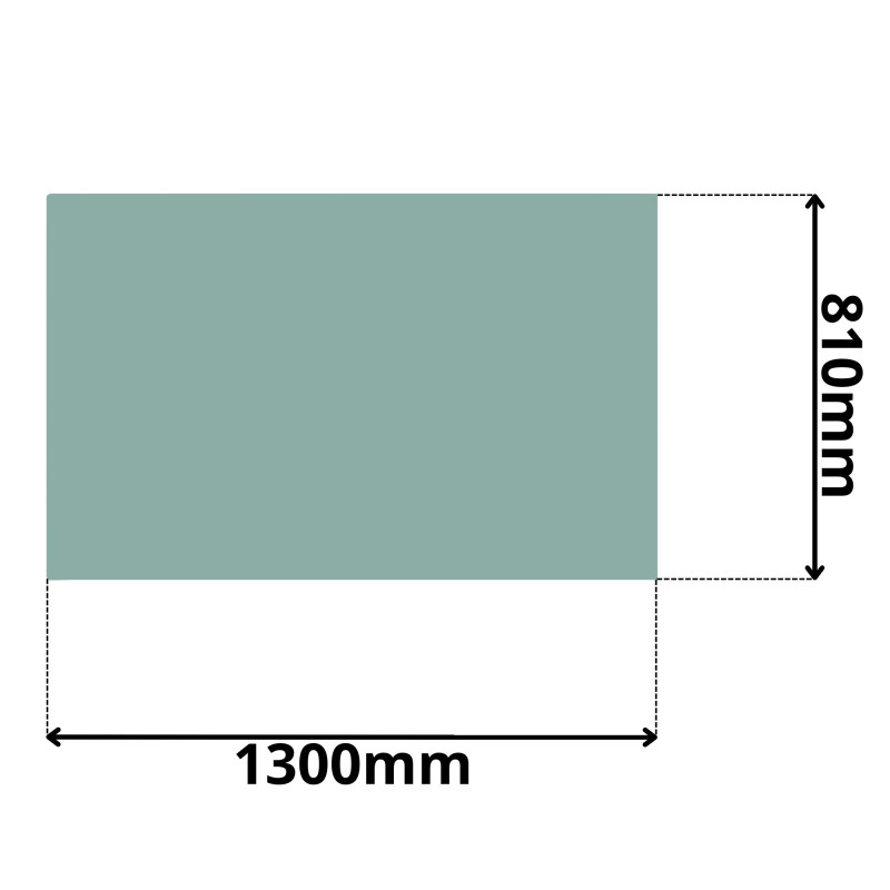 SZYBA TYLNA TYŁ CAT 902 906 908 COMPACT 1300x810 (0628)
