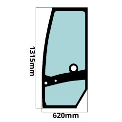 SZYBA DRZWI LEWA ATLAS AR (0370)-SITODRUK