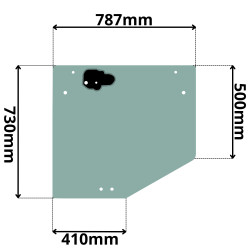 SZYBA TYŁ MANITOU MRT. MLT (G-0161)-SITODRUK